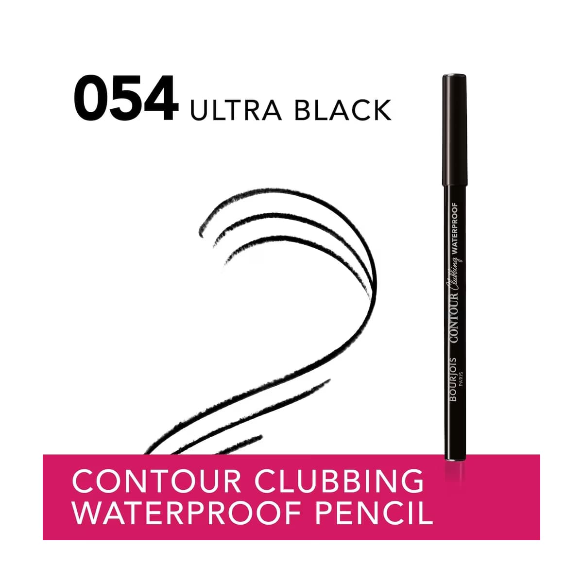 Bourjois Contour Clubbing Waterproof Göz Kalemi 054 Ultra Black