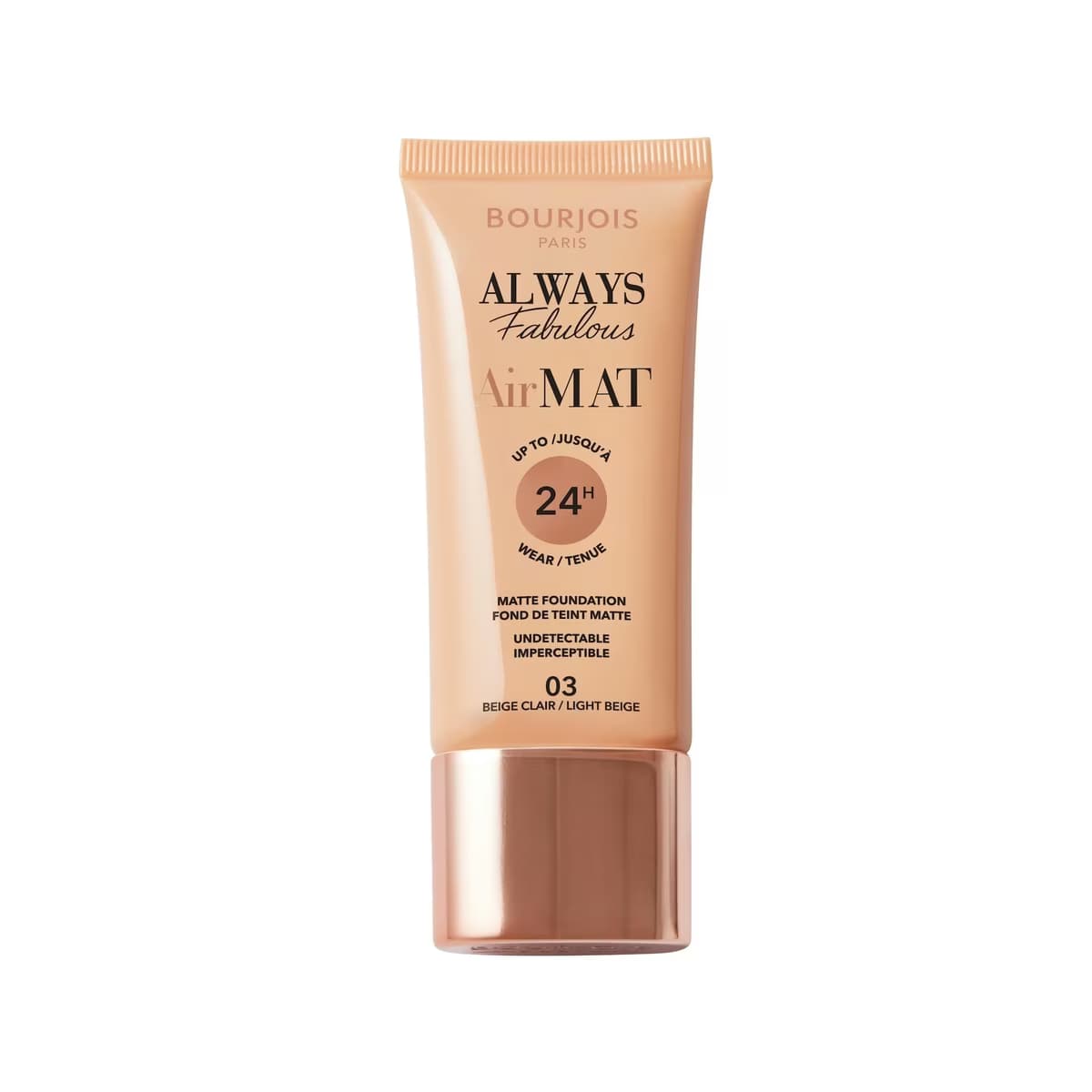 Bourjois Always Fabulous Air Mat Fondöten 03 Light Beige
