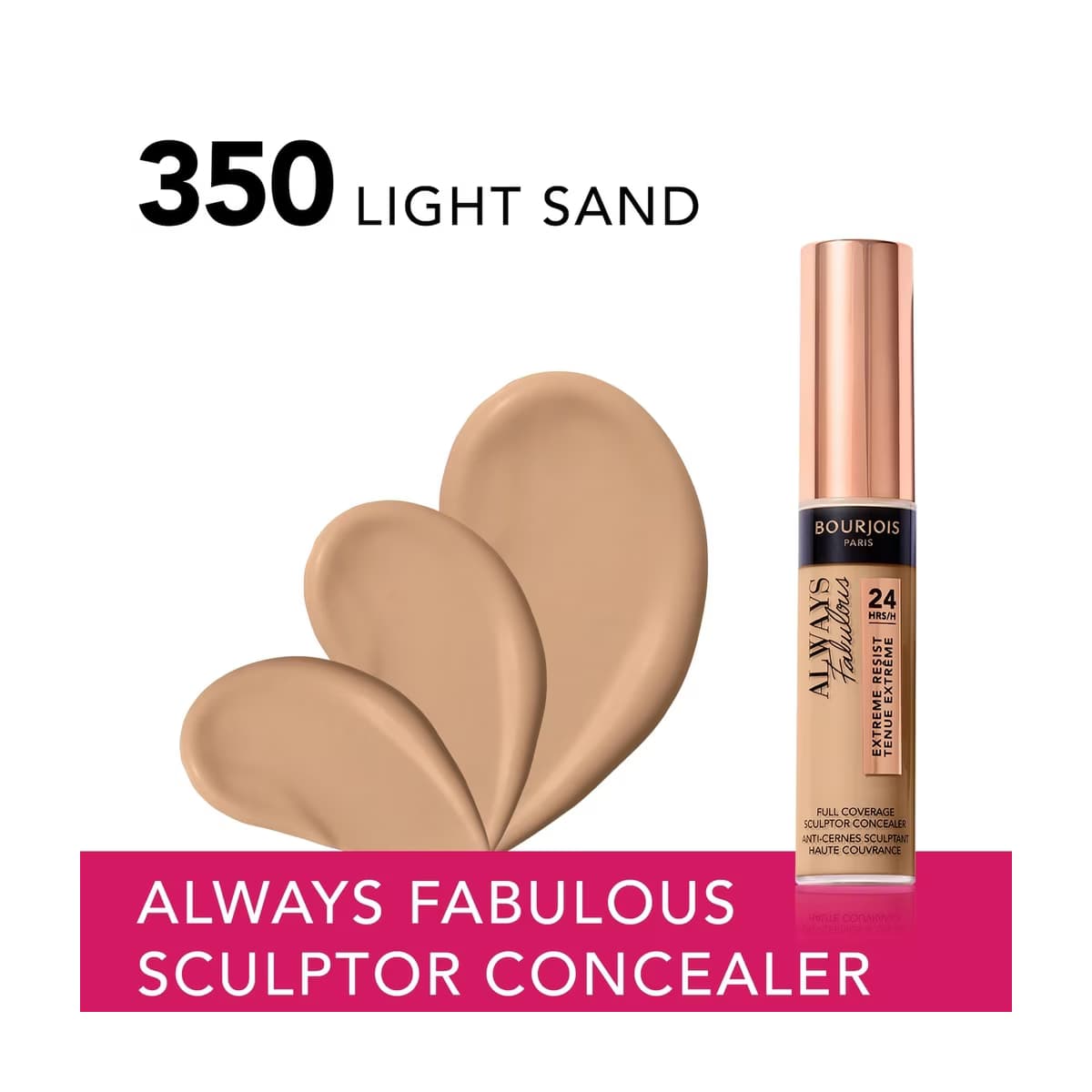 Bourjois Always Fabulous Sculptor Kapatıcı 350 Light Sand