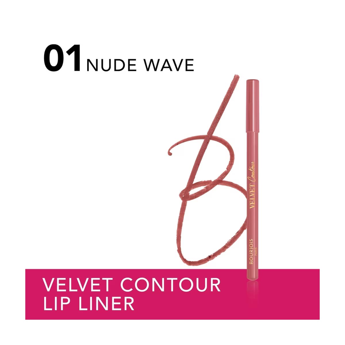 Bourjois Velvet Contour Dudak Kalemi 01 Nude Wave