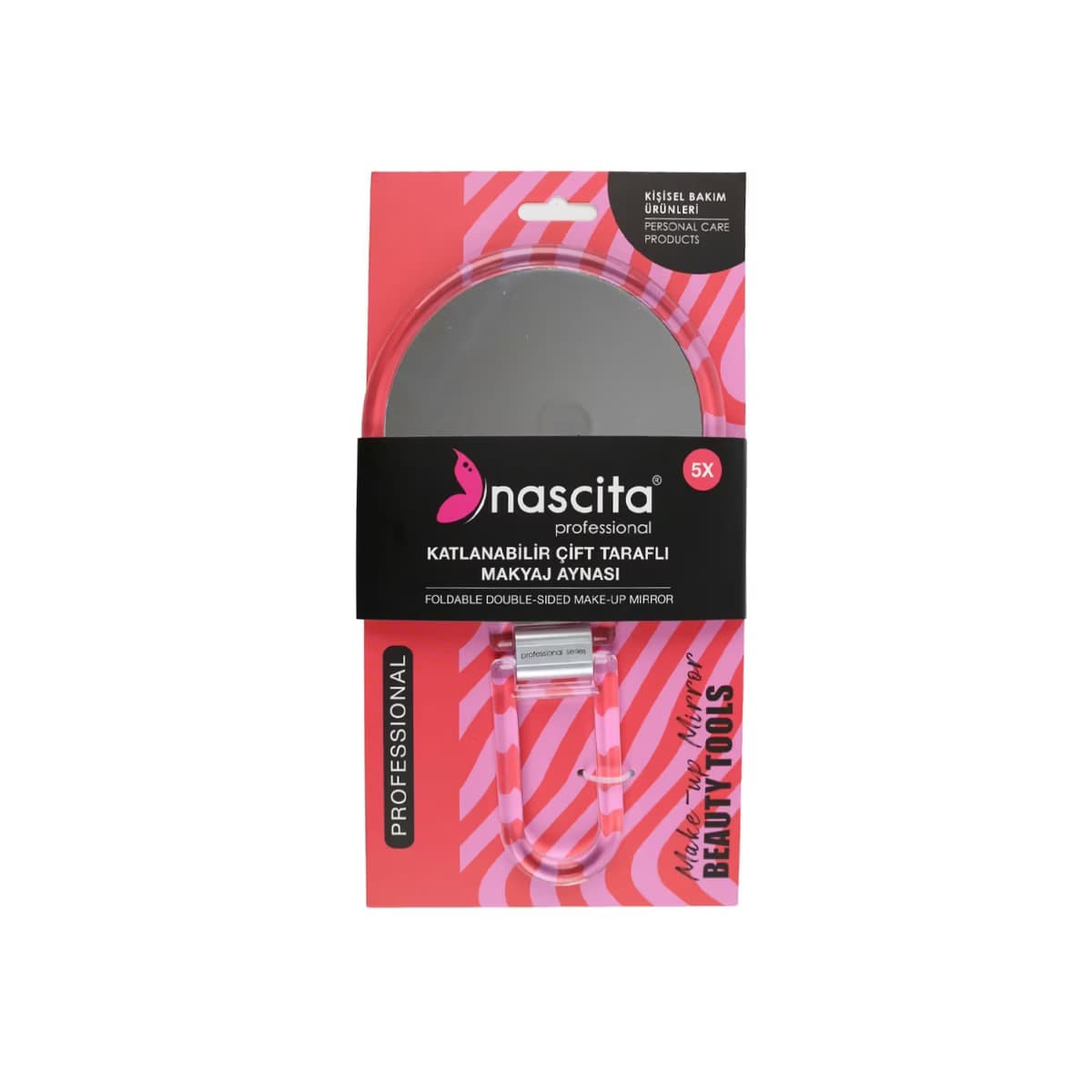 Nascita 5X Katlanabilir Çift Taraflı Makyaj Aynası