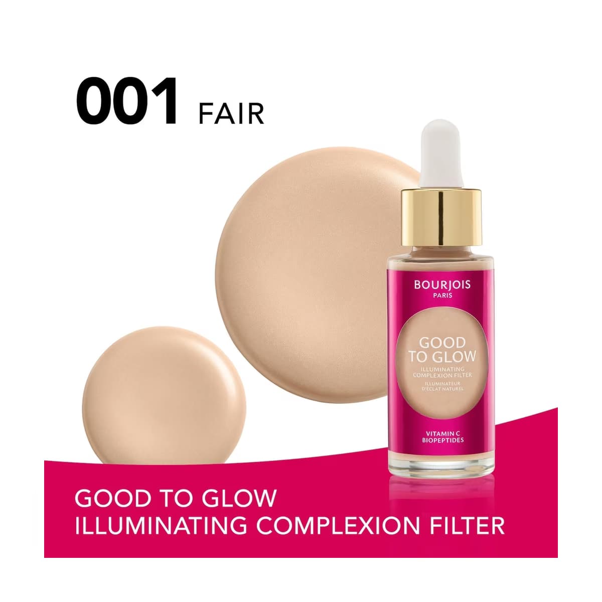 Bourjois Good To Glow Fondöten 001 Fair