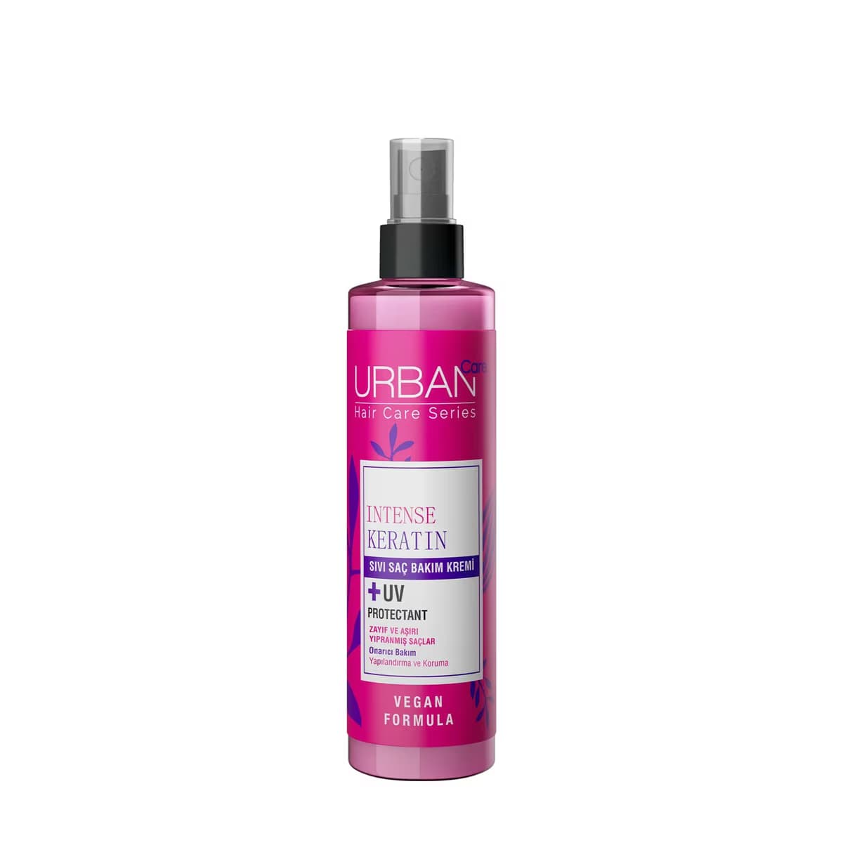 Urban Care Intense & Keratin Aşırı Yıpranmış ve Cansız Saçlara Özel Sıvı Saç Bakım Kremi 150ml