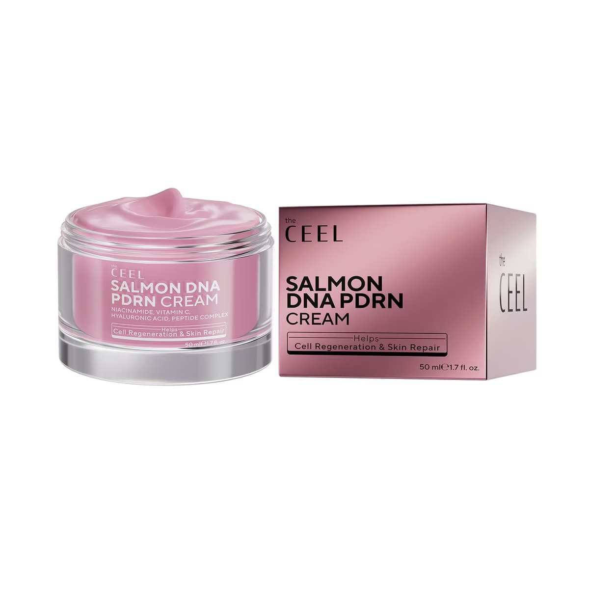 The Ceel Salmon DNA PDRN Onarıcı Nemlendirici Yüz Kremi 50 ml