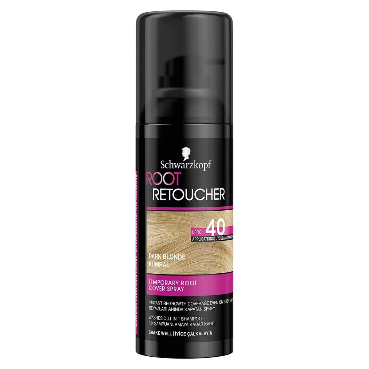 Schwarzkopf Kapatıcı Root Retoucher Kumral 100 ml