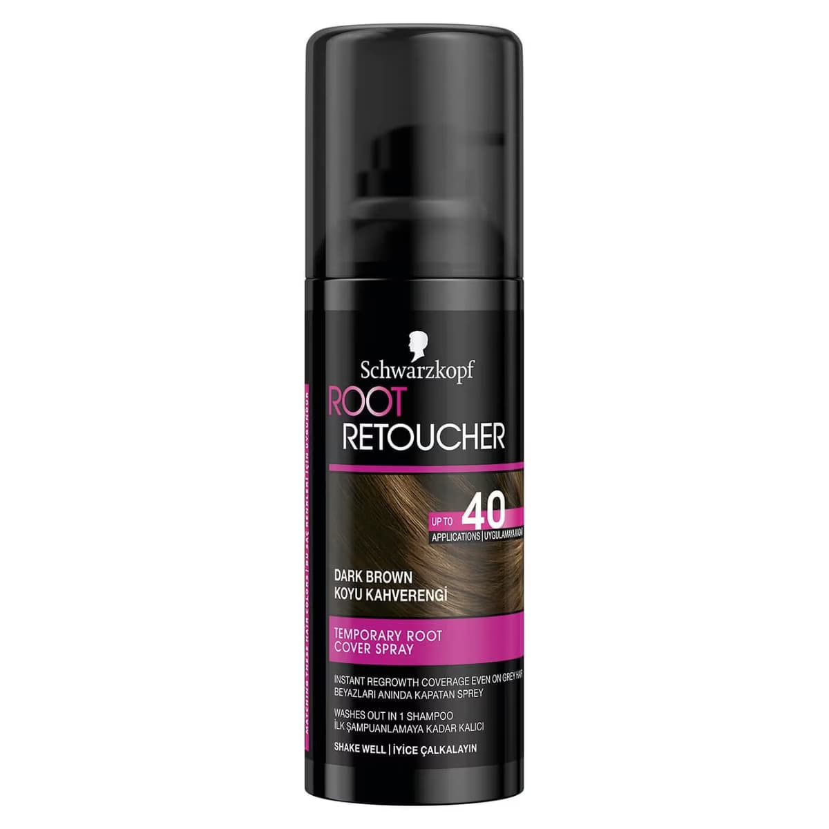 Schwarzkopf Kapatıcı Root Retoucher Koyu Kahverengi 100 ml