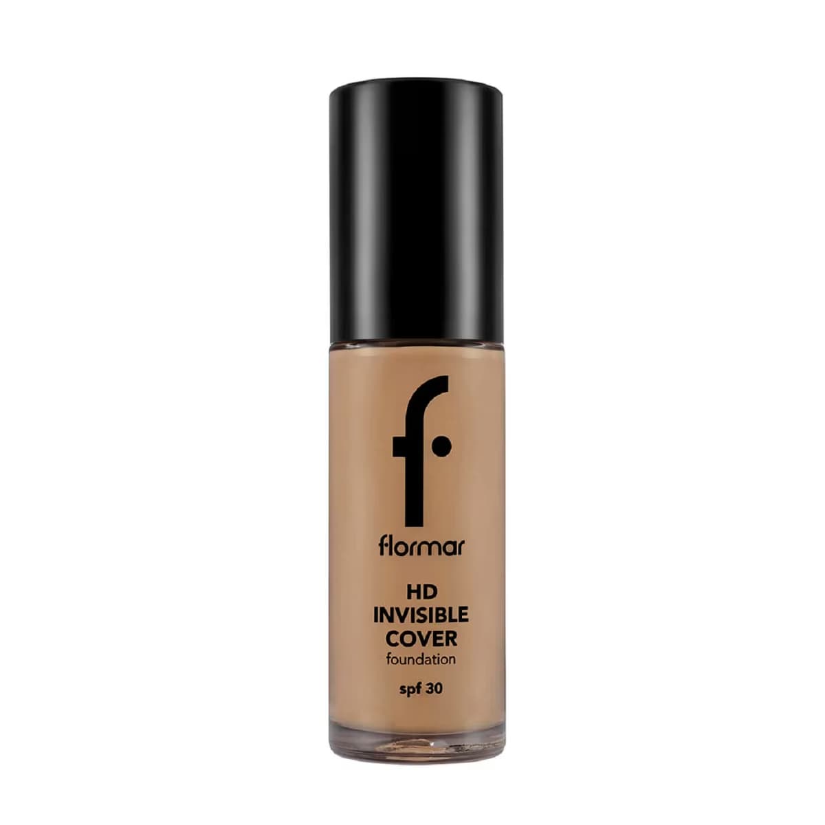 Flormar Invisible Cover HD Hafif Yapılı & Yarı Parlak Bitişli SPF30 Fondöten 120 Honey