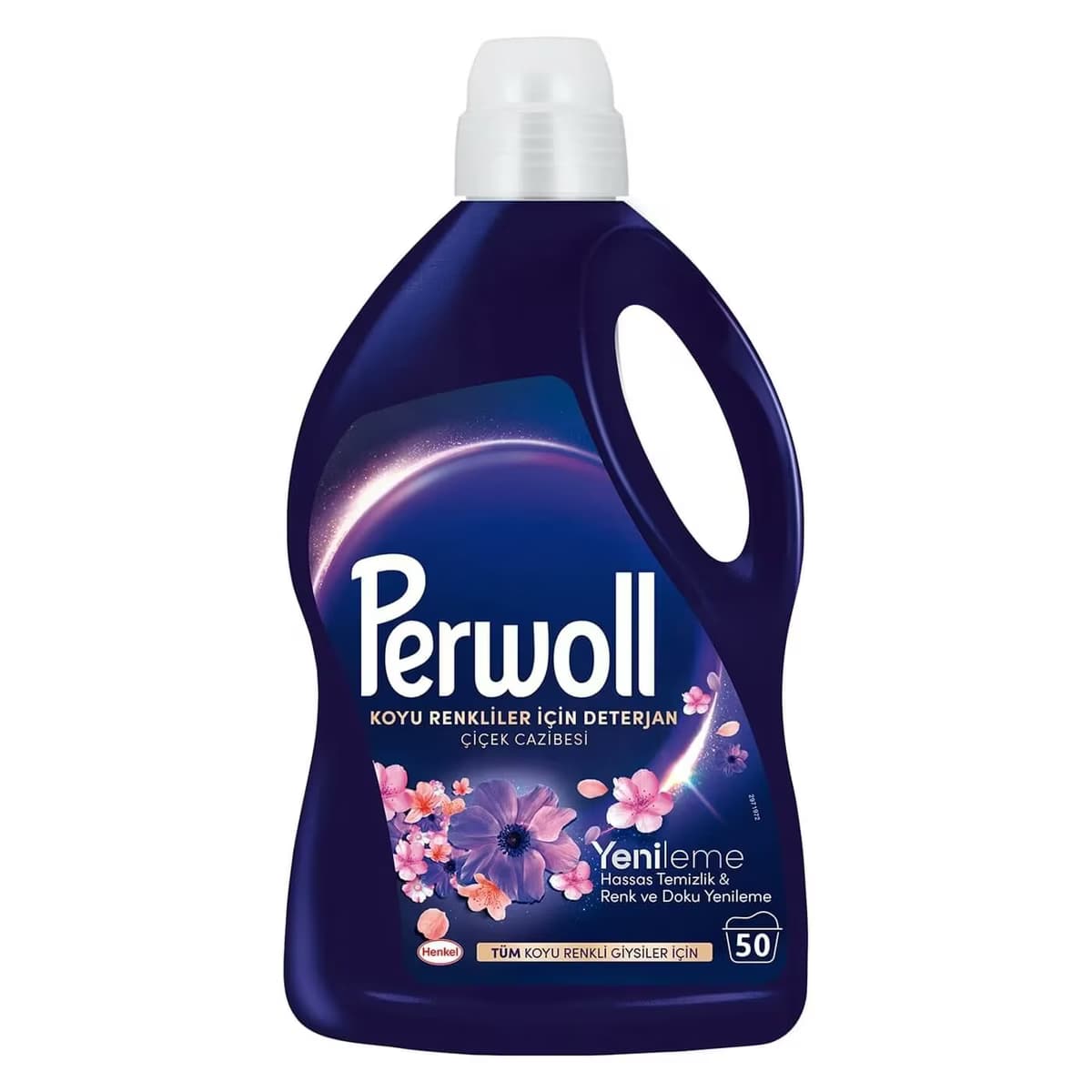 Perwoll Sıvı Çamaşır Deterjanı Çiçek Cazibesi Koyu Renkler 50 Yıkama 2750 ml