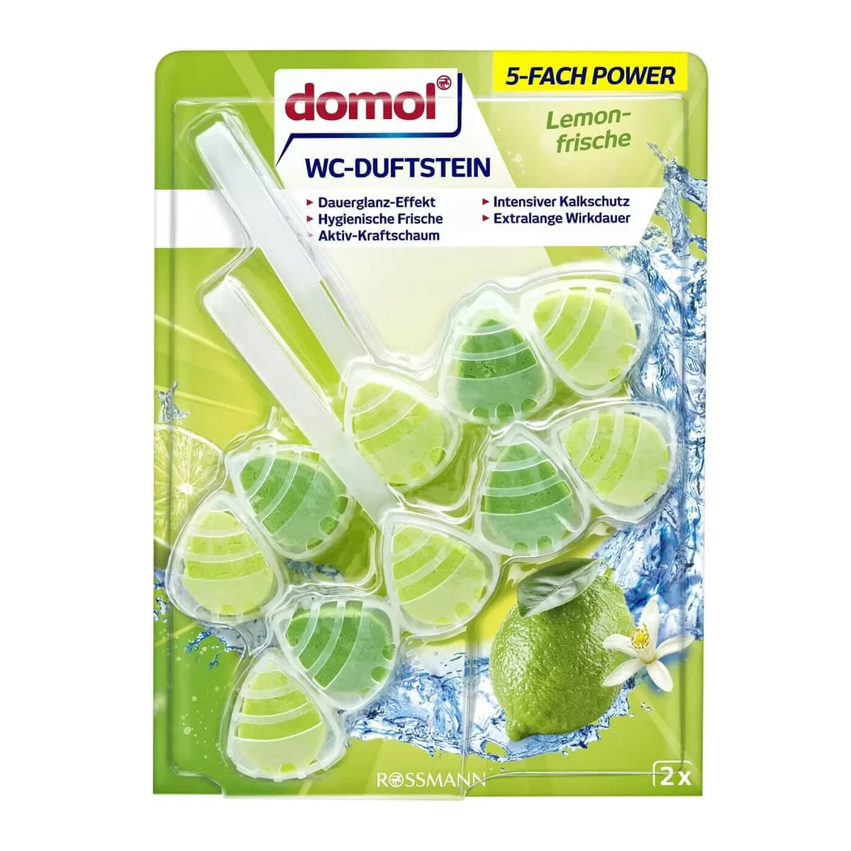Domol WC Kokusu Klozet Blok Limon Ferahlığı 110 gr