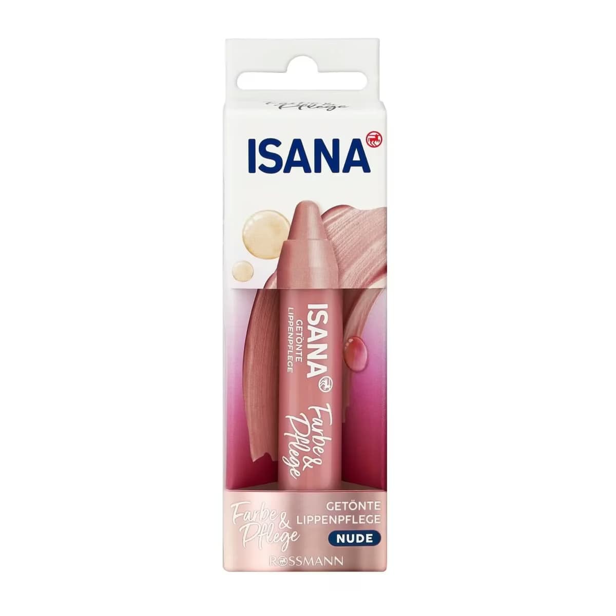 Isana Dudak Bakım Kalemi Color 2 Care, Nude 1 adet