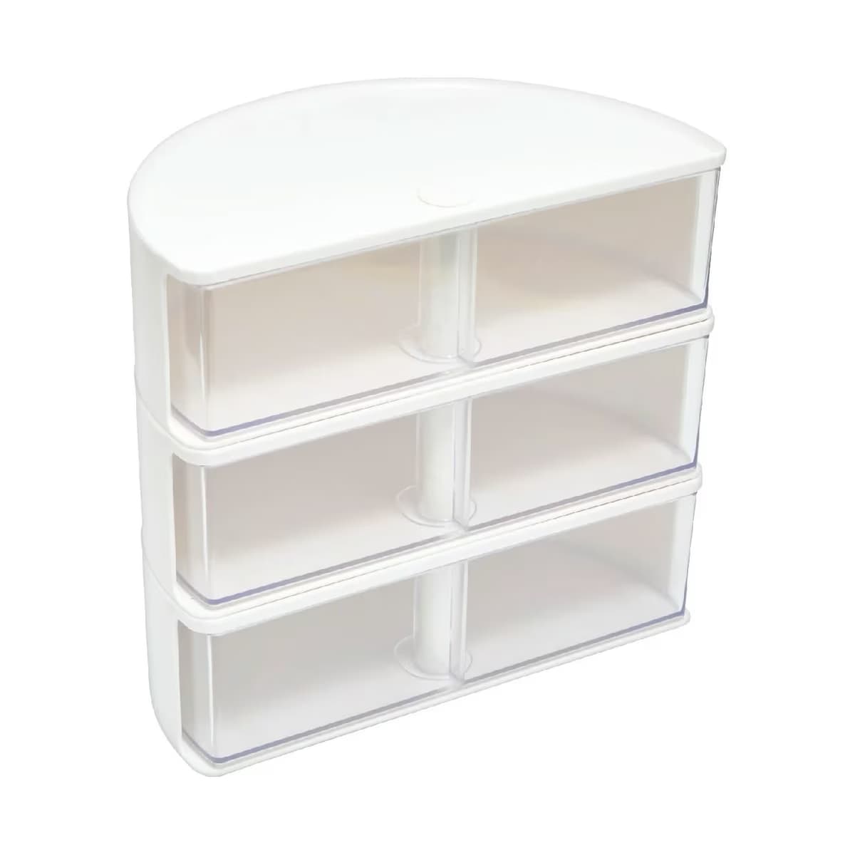 Ideenwelt Dönen Banyo Makyaj Organizer 3 Katlı, 1 Adet