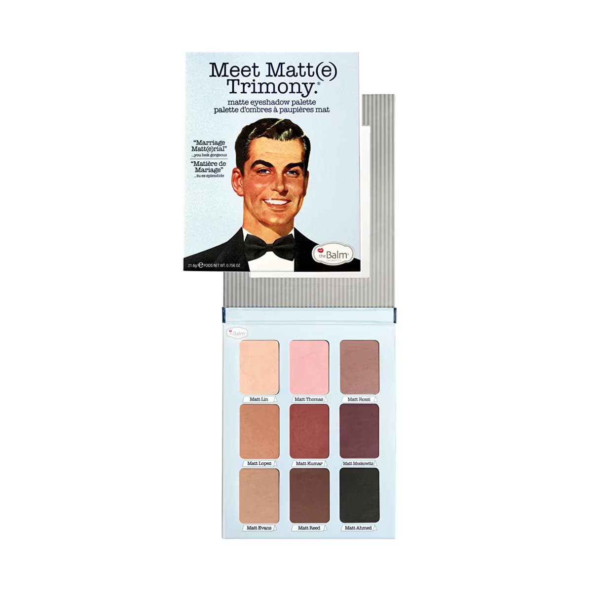 theBalm Meet Matte Eyeshadow Palette Far Paleti Trimony
