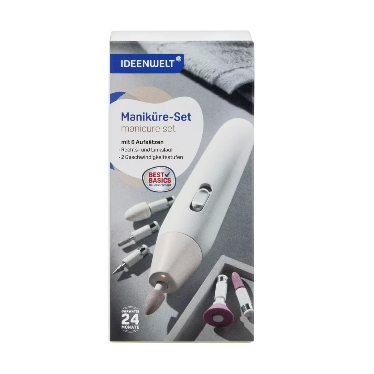 Ideenwelt Best Basics Manikür ve Pedikür Seti Rose Gold 1 adet