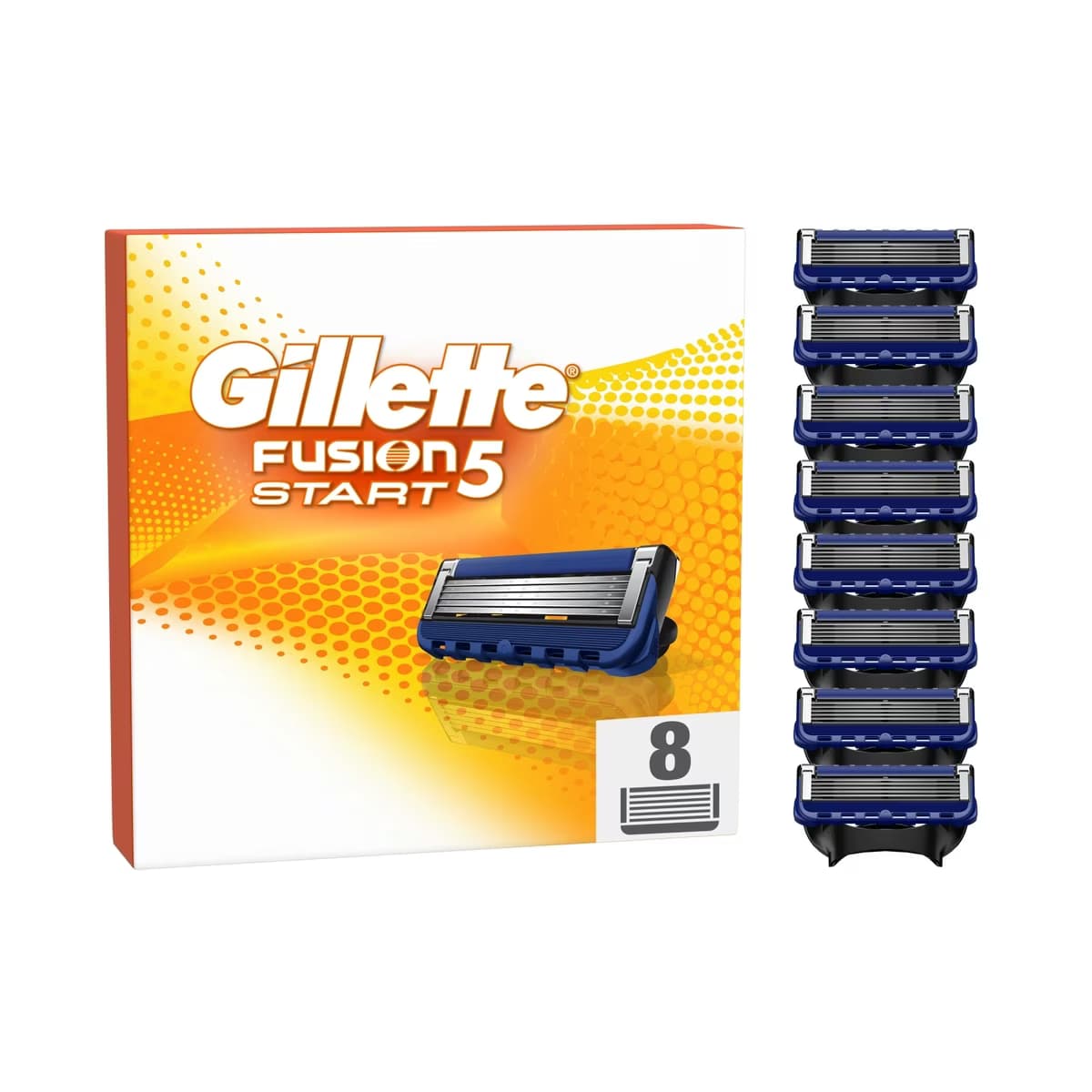 Gillette Fusion5 Start Tıraş Makinesi 8'li