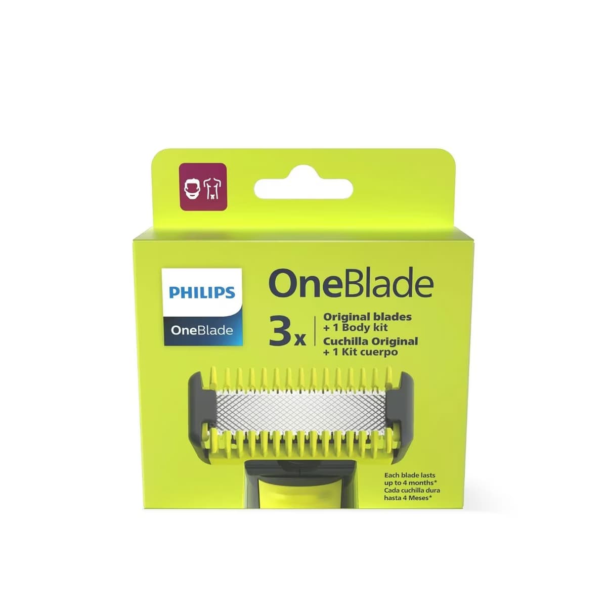 Philips Oneblade Yedek Bıçak QP630/51 3'lü