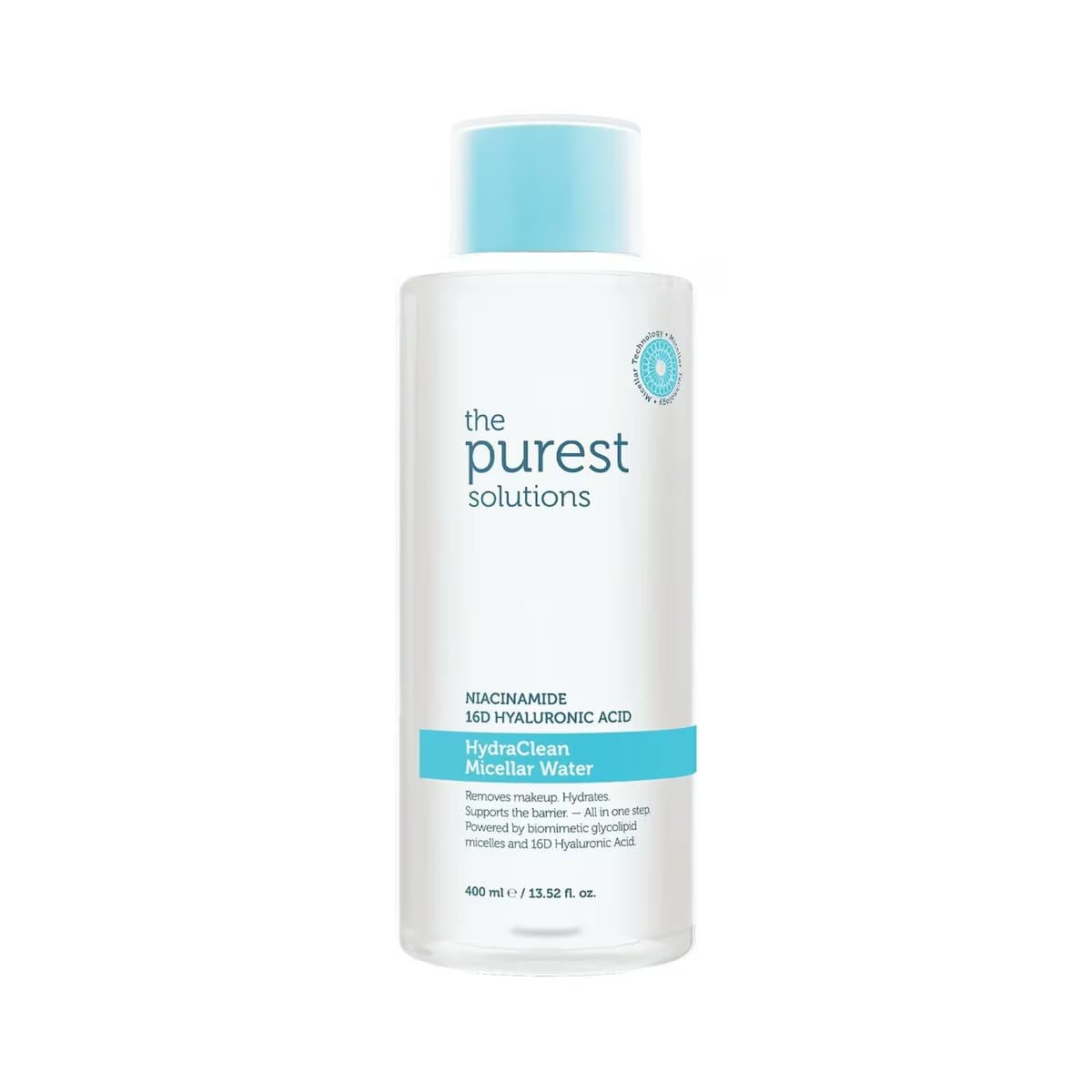 The Purest Solutions HydraClean Micellar Makyaj Temizleme Suyu 400 ml
