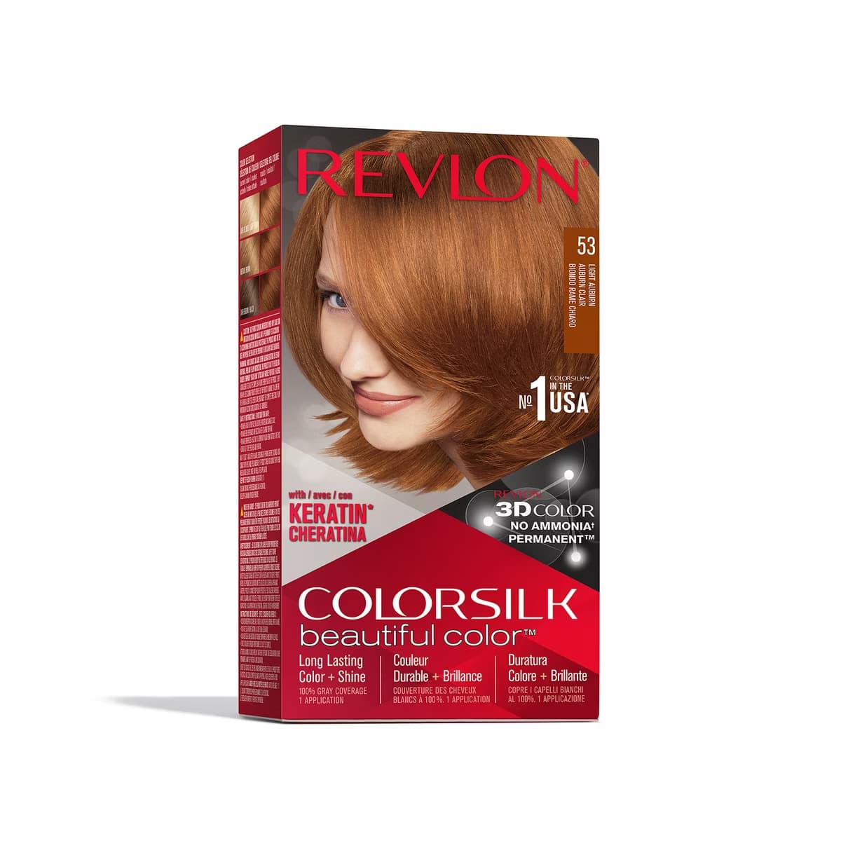 Revlon ColorSilk Beautiful Color Saç Boyası 53 Açık Kızıl