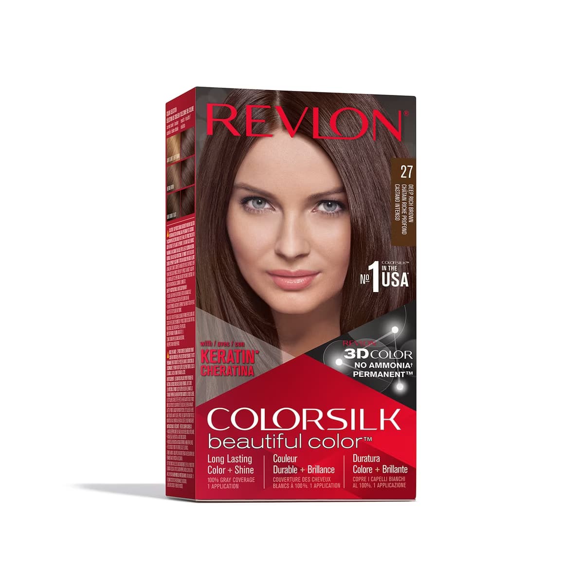 Revlon ColorSilk Beautiful Color Saç Boyası 27 Yoğun Koyu Kahve