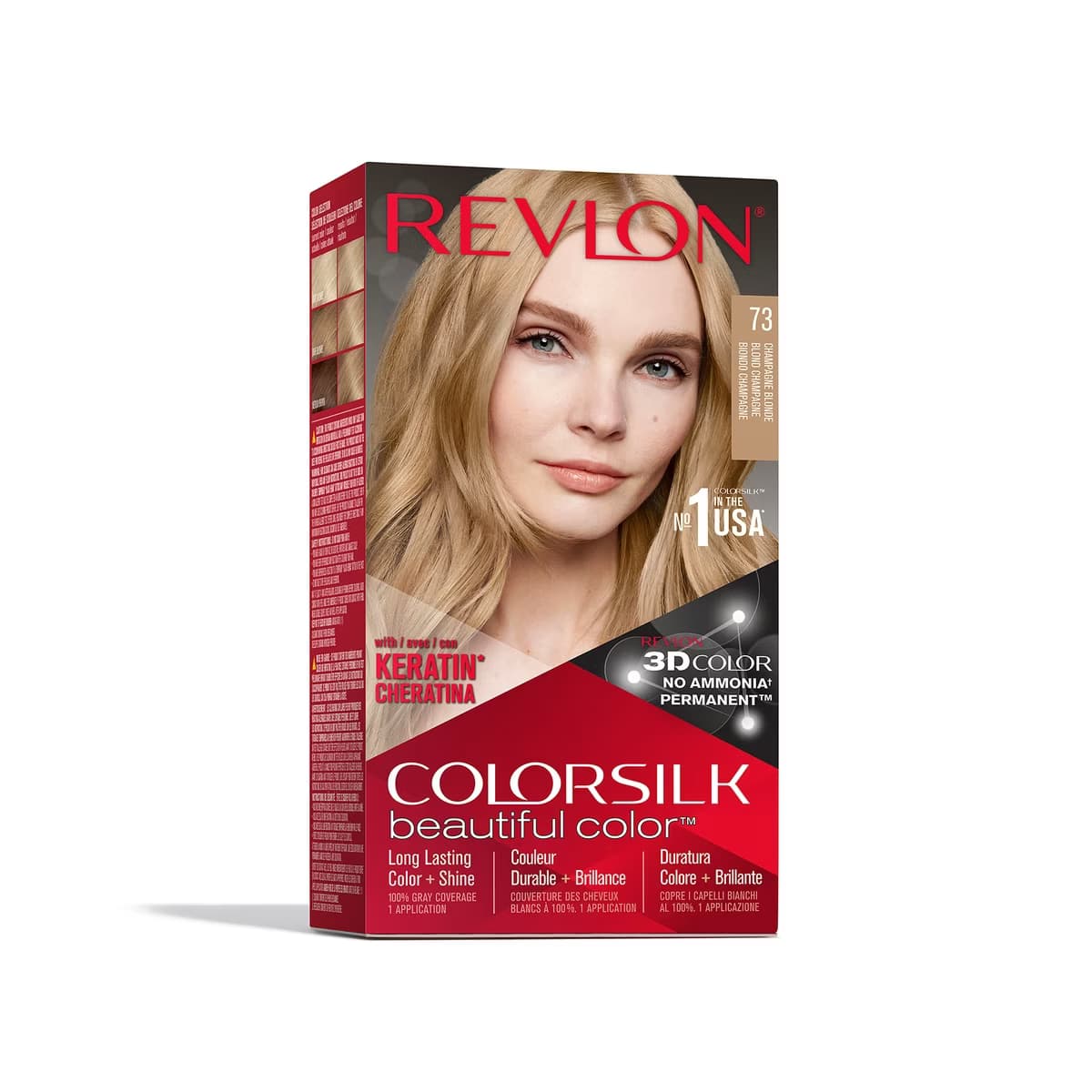 Revlon ColorSilk Beautiful Color Saç Boyası 73 Şampanya Sarısı