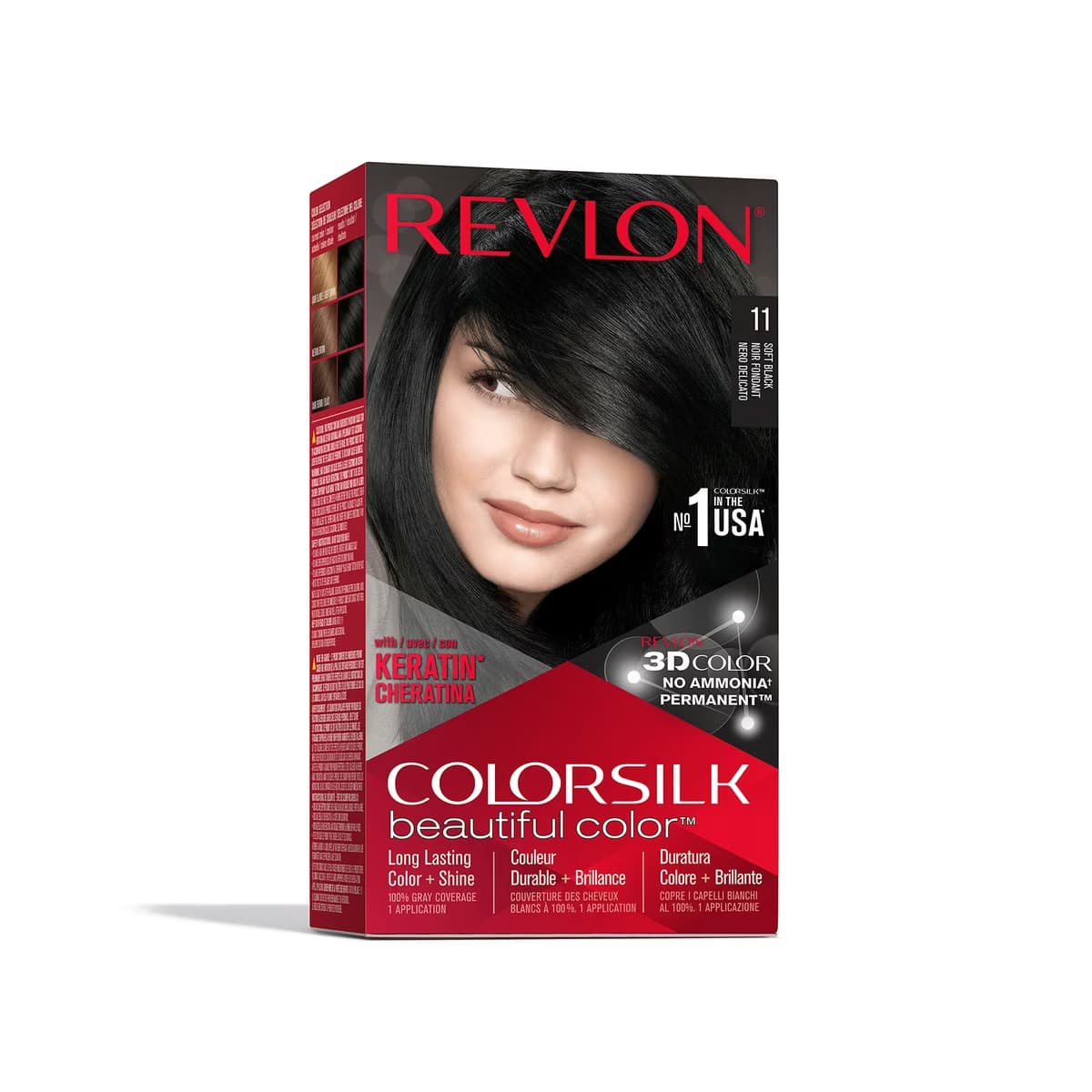 Revlon ColorSilk Beautiful Color Saç Boyası 11 Siyah