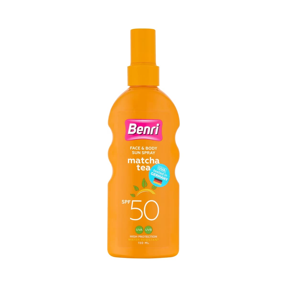 Benri Matcha İçerikli SPF50 Güneş Spreyi 150 ml