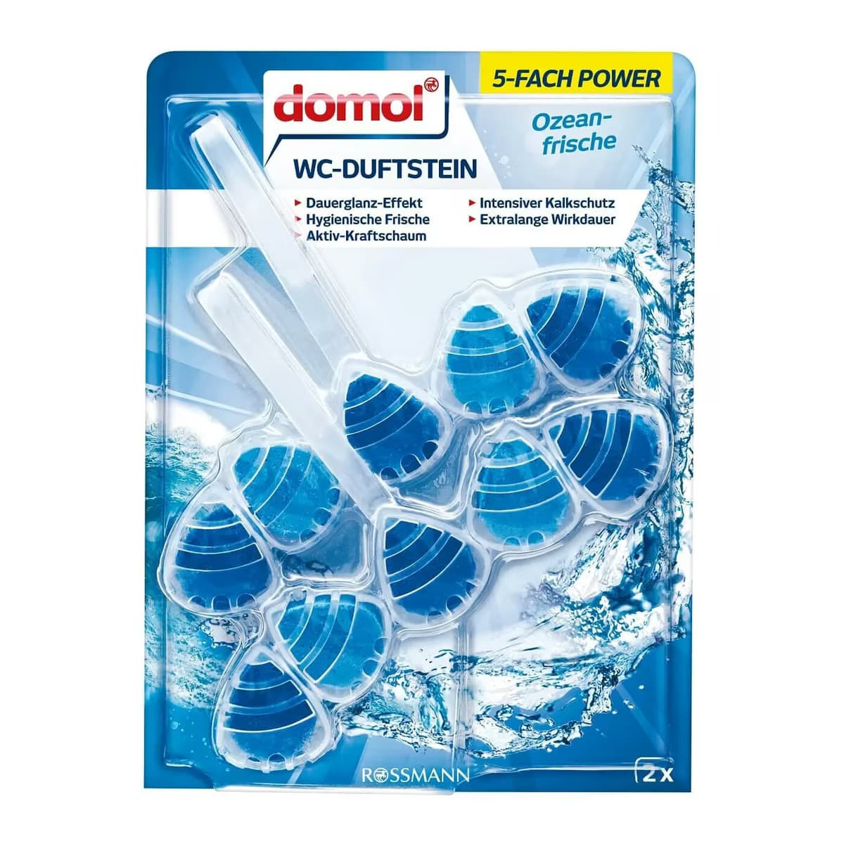 Domol WC Kokusu Klozet Blok Okyanus Ferahlığı 110 gr