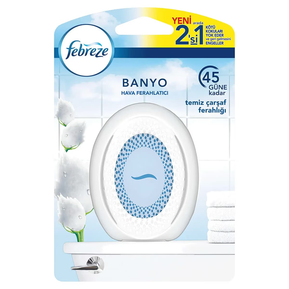 Febreze Banyo Ferahlatıcı Temiz Çarşaf Ferahlığı 7.5 ml