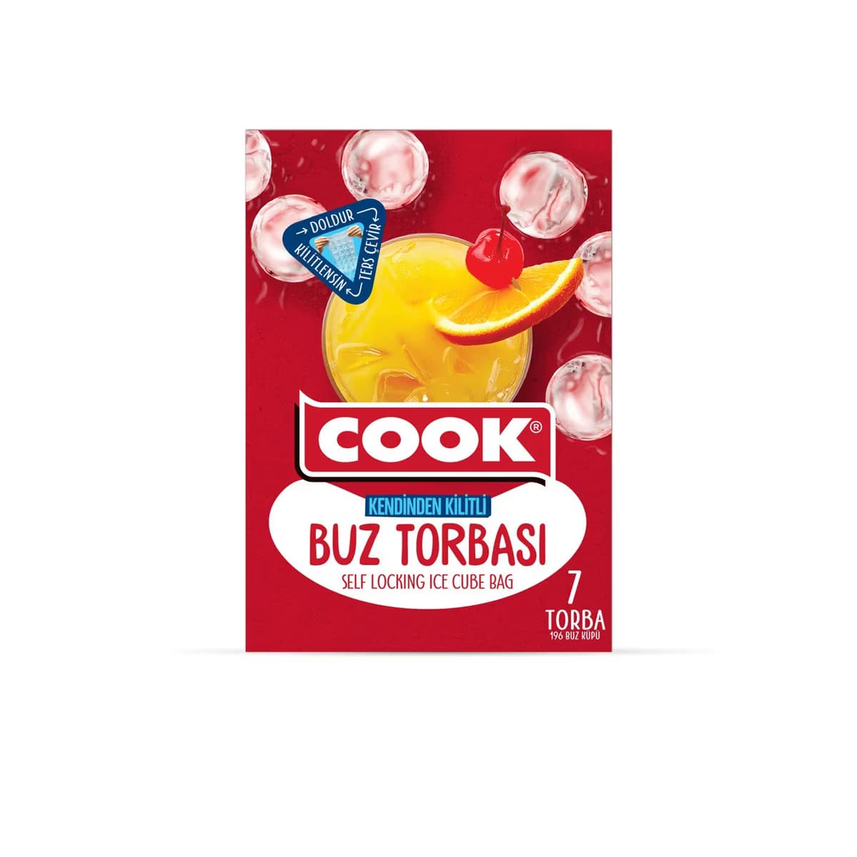 Cook Buz Torbası Kendinden Kilitli 7'li