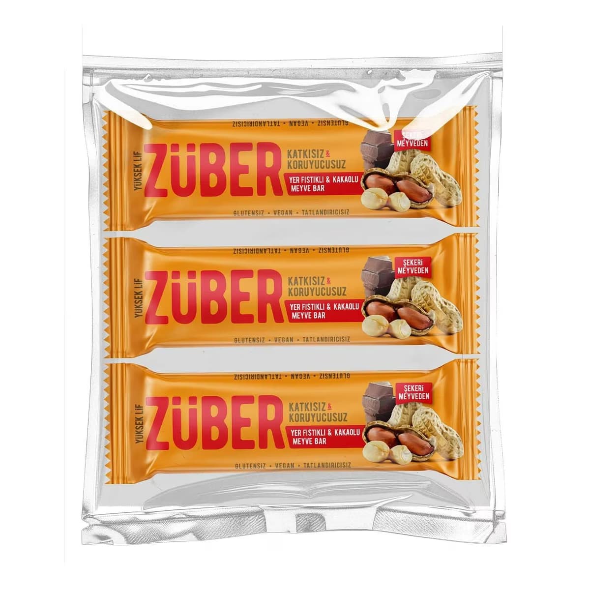 Züber Fıstırık Paketi 3'lü 30 gr