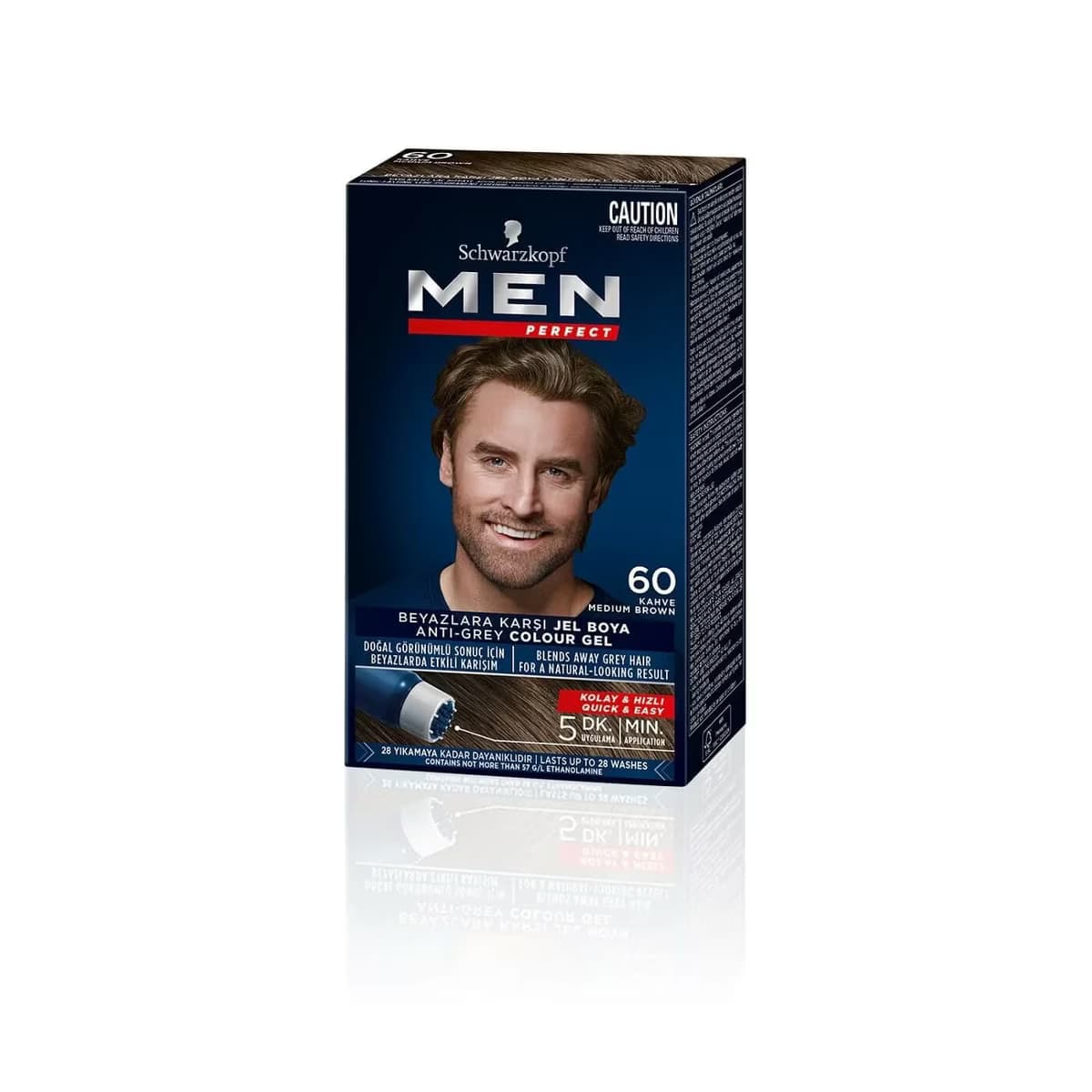 Men Perfect Saç Boyası Kahve 60 50 ml