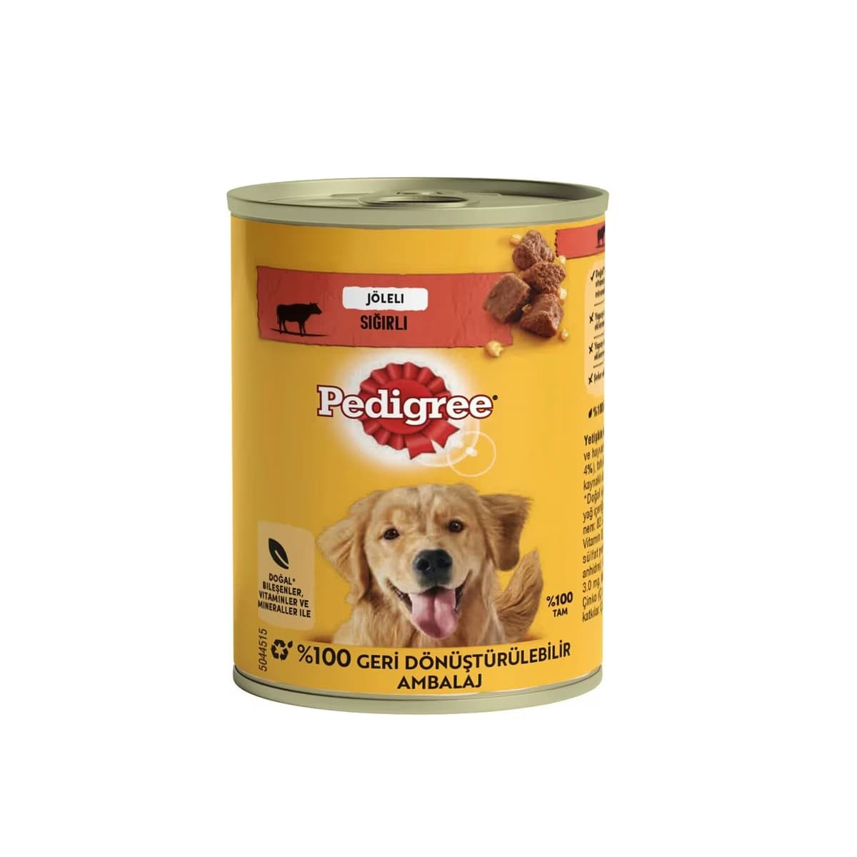 Pedigree Köpek Maması Sığır Etli Konserve 400 gr