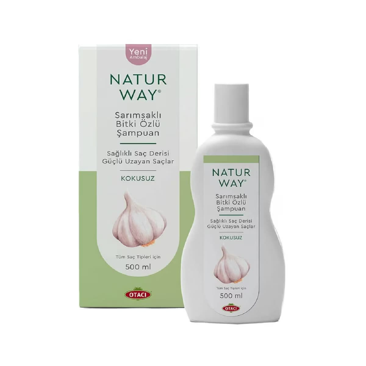 Naturway Bitkisel Şampuan Sarımsaklı 500 ml
