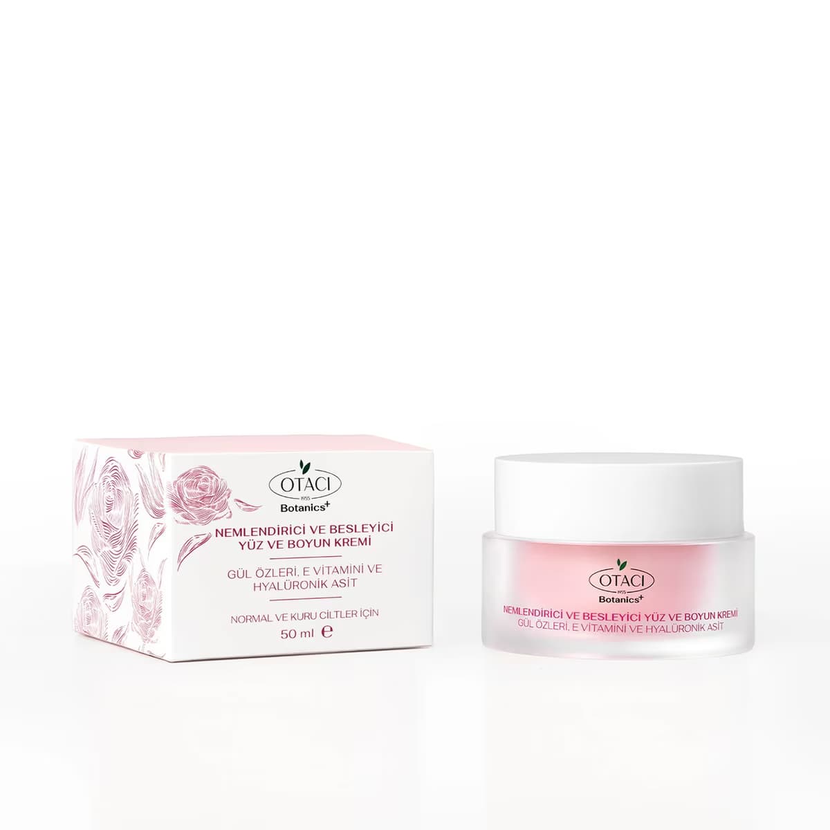 Otacı Botanics+ Nemlendirici Yüz ve Boyun Kremi 50 ml