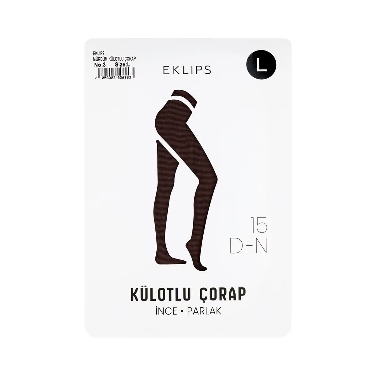 Eklips Mürdüm Külotlu Çorap L Beden