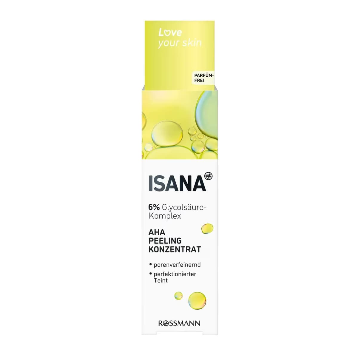 Isana Love Your Skin Serum Peeling AHA Glikolik Asit 30 ml