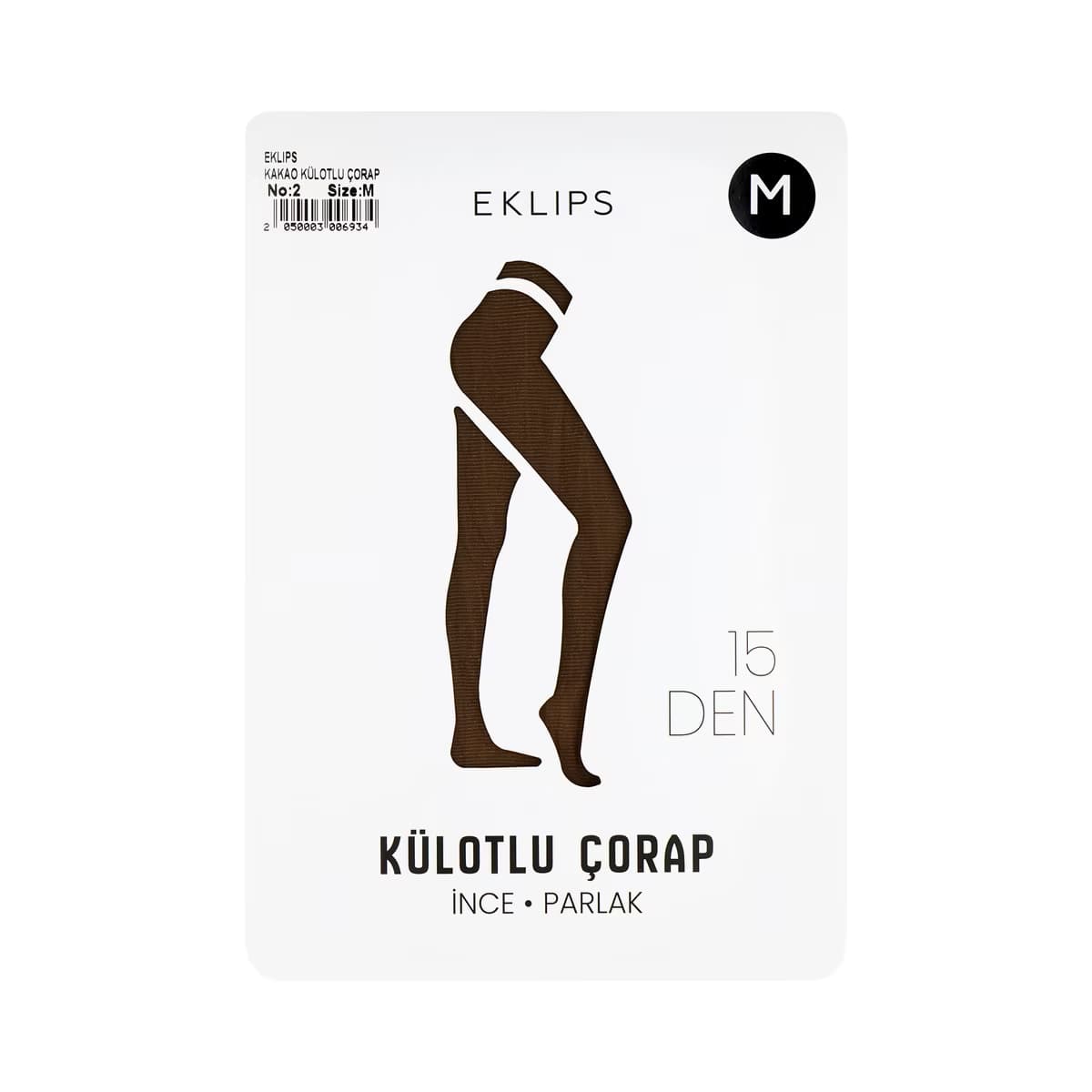 Eklips Kakao Külotlu Çorap M Beden