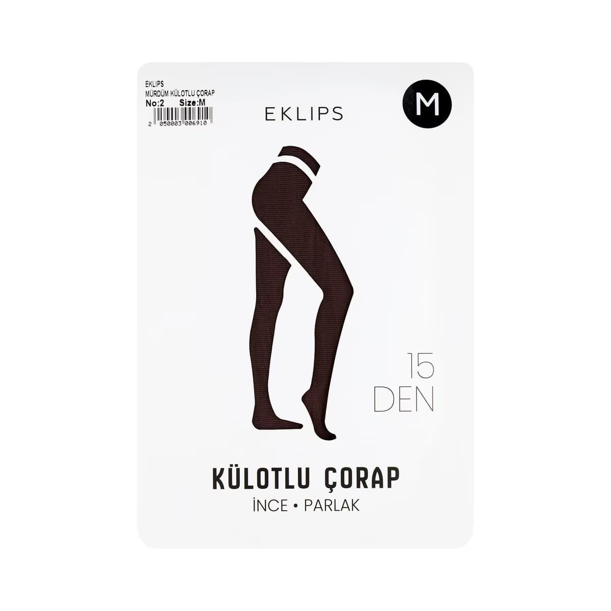 Eklips Mürdüm Külotlu Çorap M Beden
