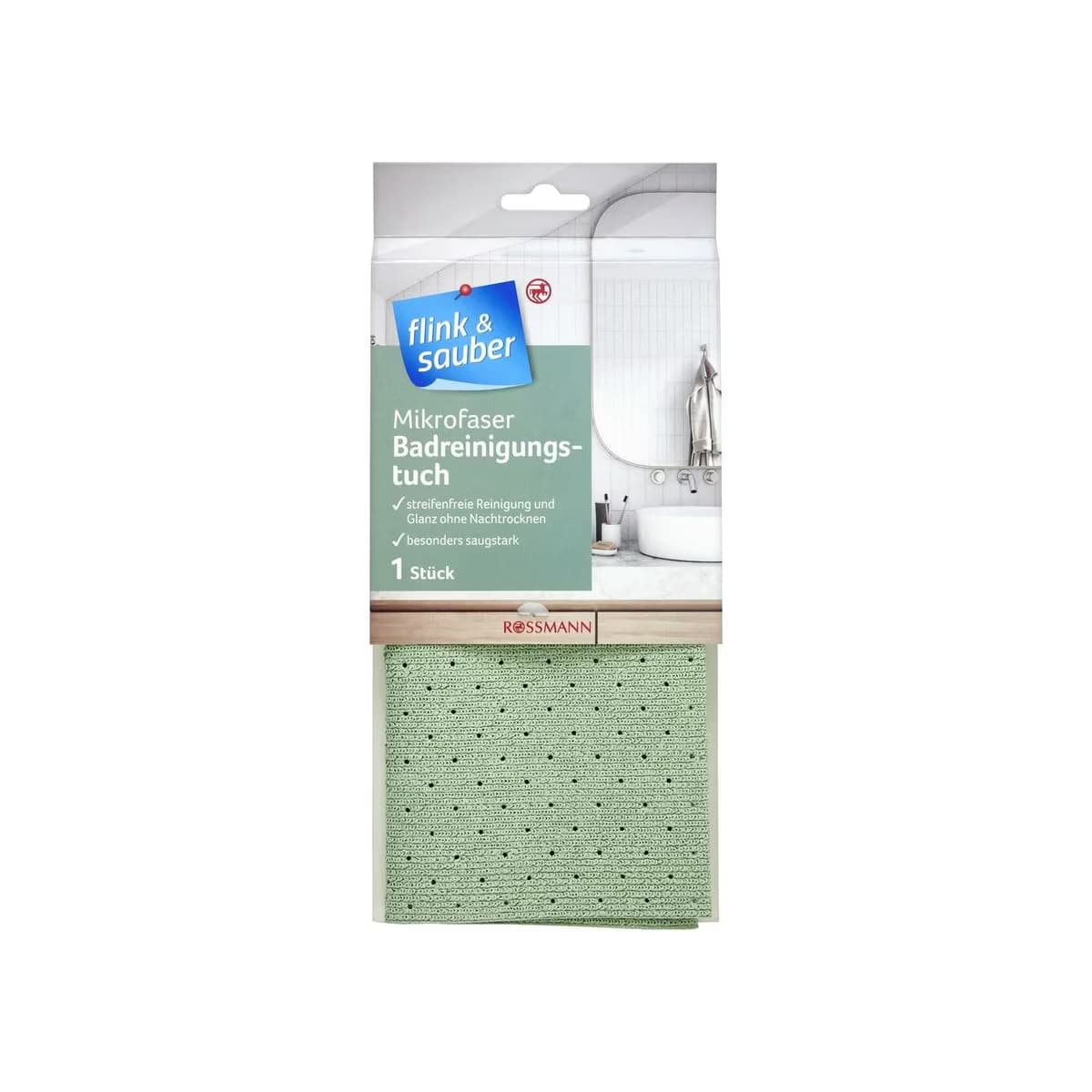 Flink & Sauber Mikrofiber Banyo Bezi 1 adet