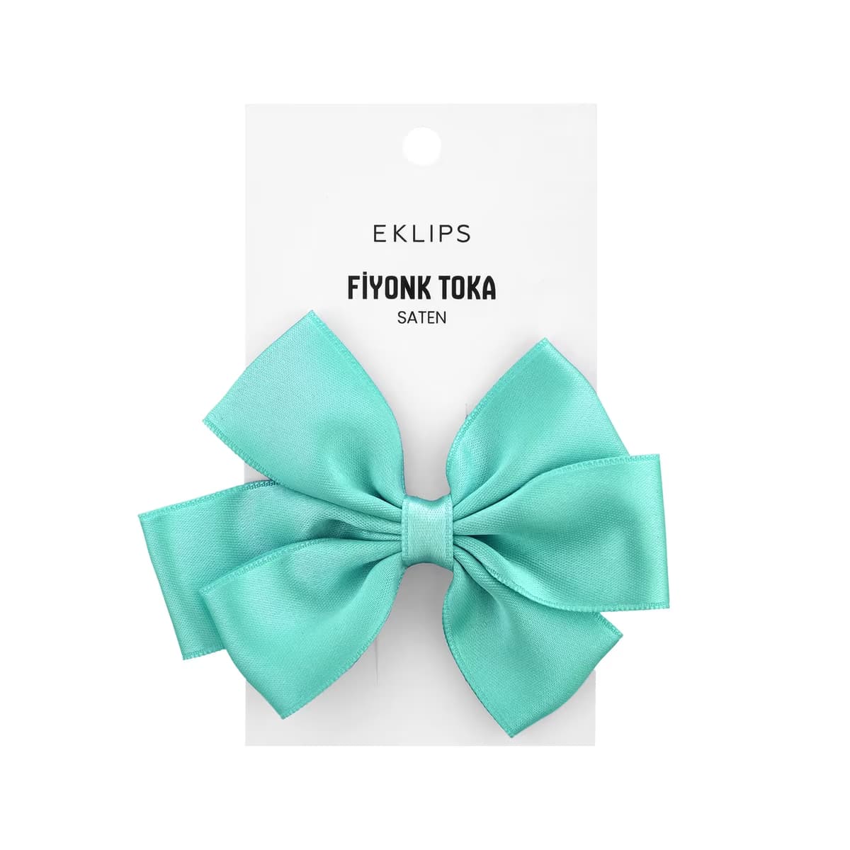 Eklips Saten Fiyonk Kurdele Toka Yeşil