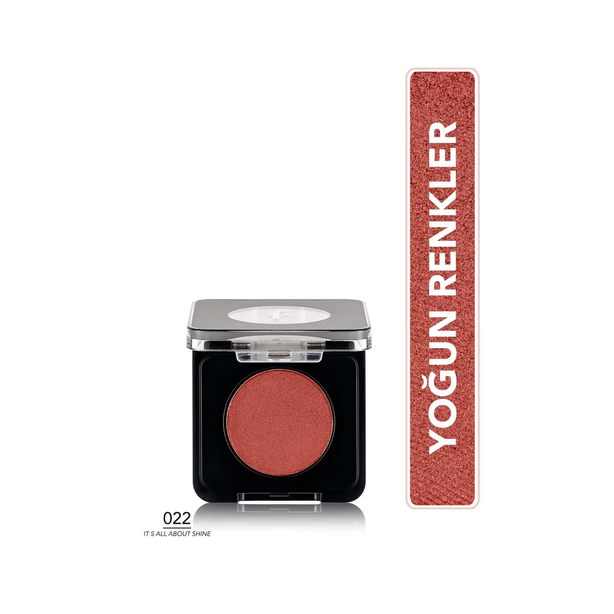 Flormar Mono Yüksek Pigmentli Tekli Sedefli Göz Farı 022 It's All About Shine