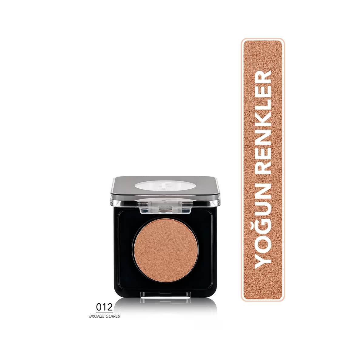 Flormar Mono Yüksek Pigmentli Tekli Sedefli Göz Farı 012 Bronze Glares