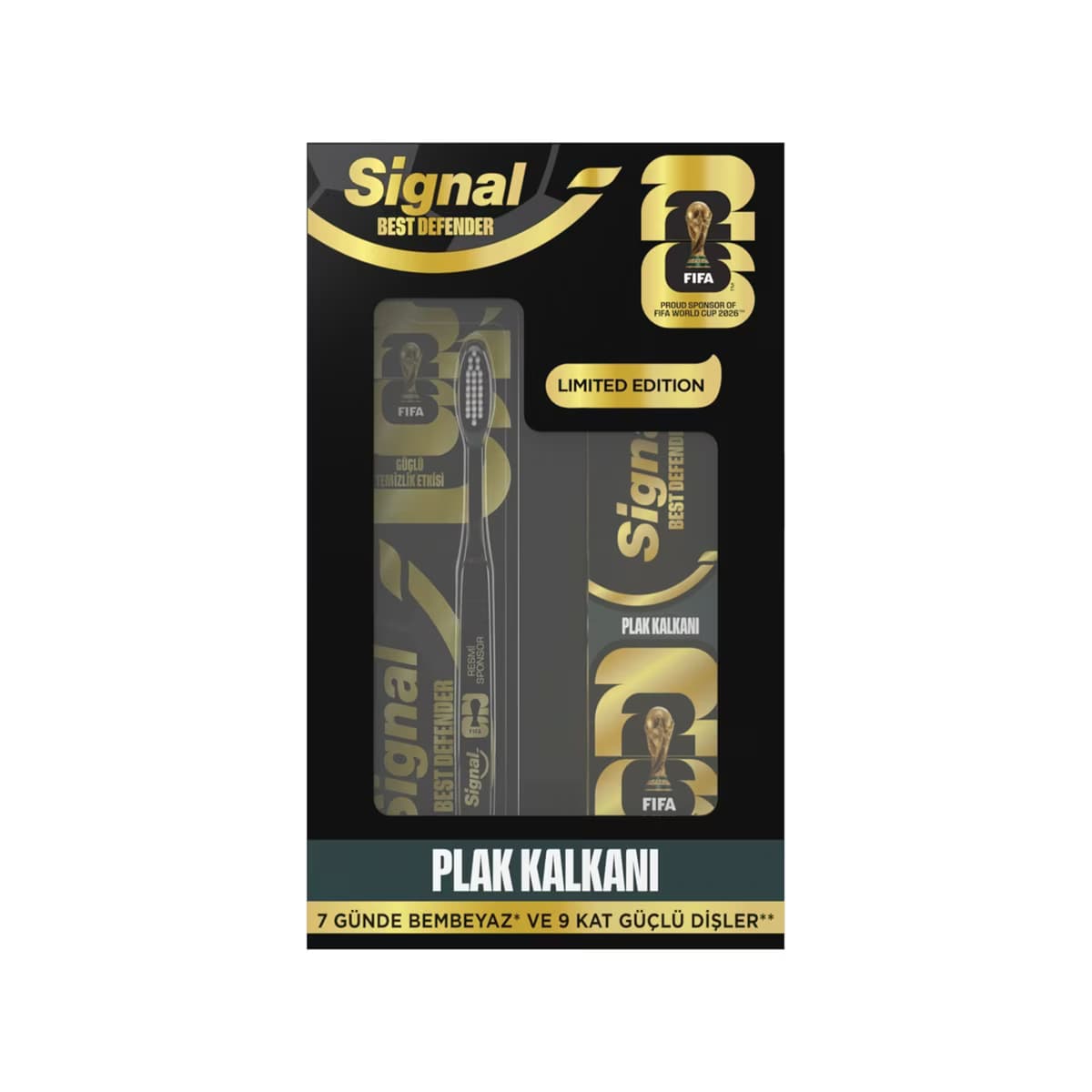 Signal Best Defender Limited Edition Diş Bakım Seti (Diş Macunu 70 ml + Diş Fırçası)