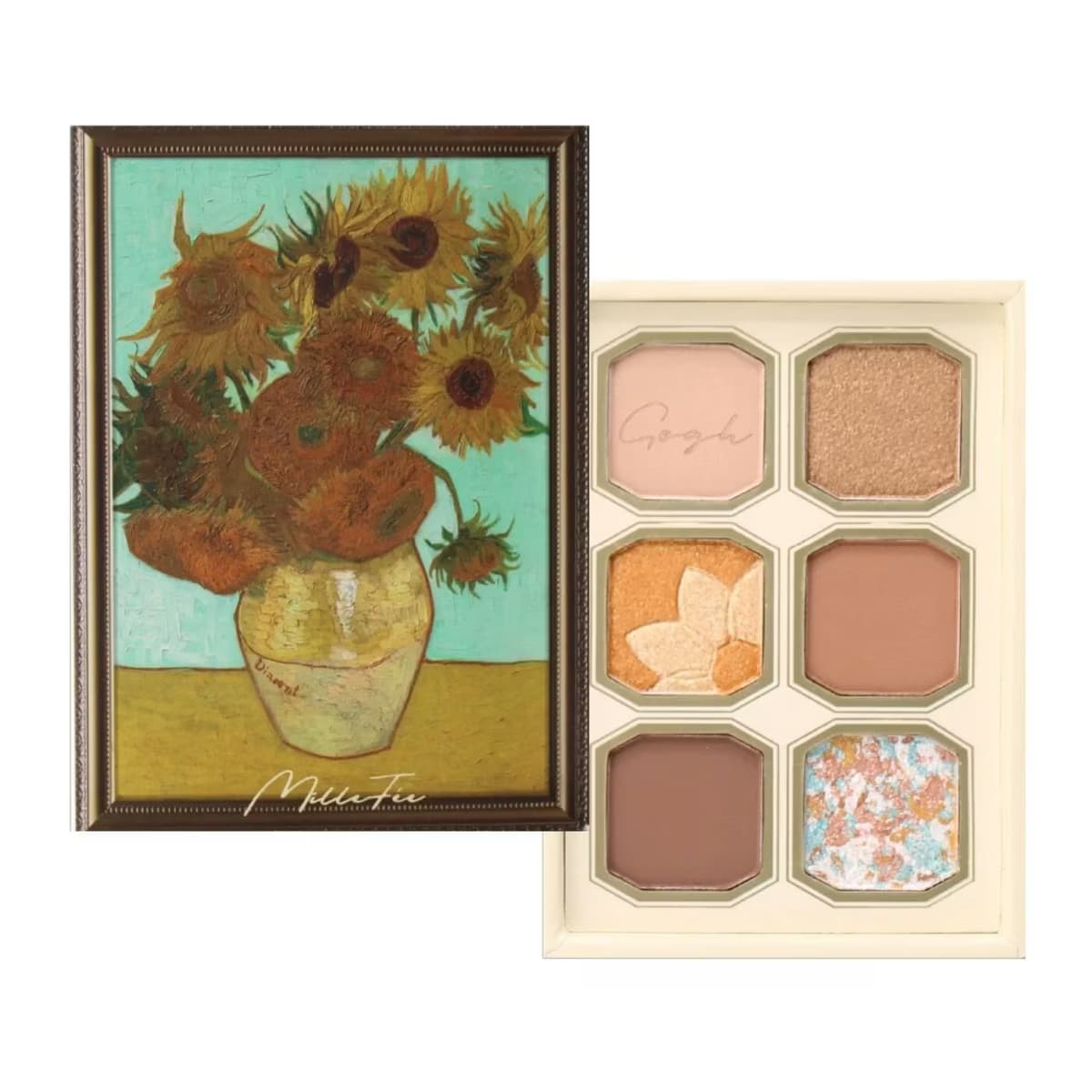 Millefee Painting Eyeshadow Palette 011 Sunflowers, 1 Adet