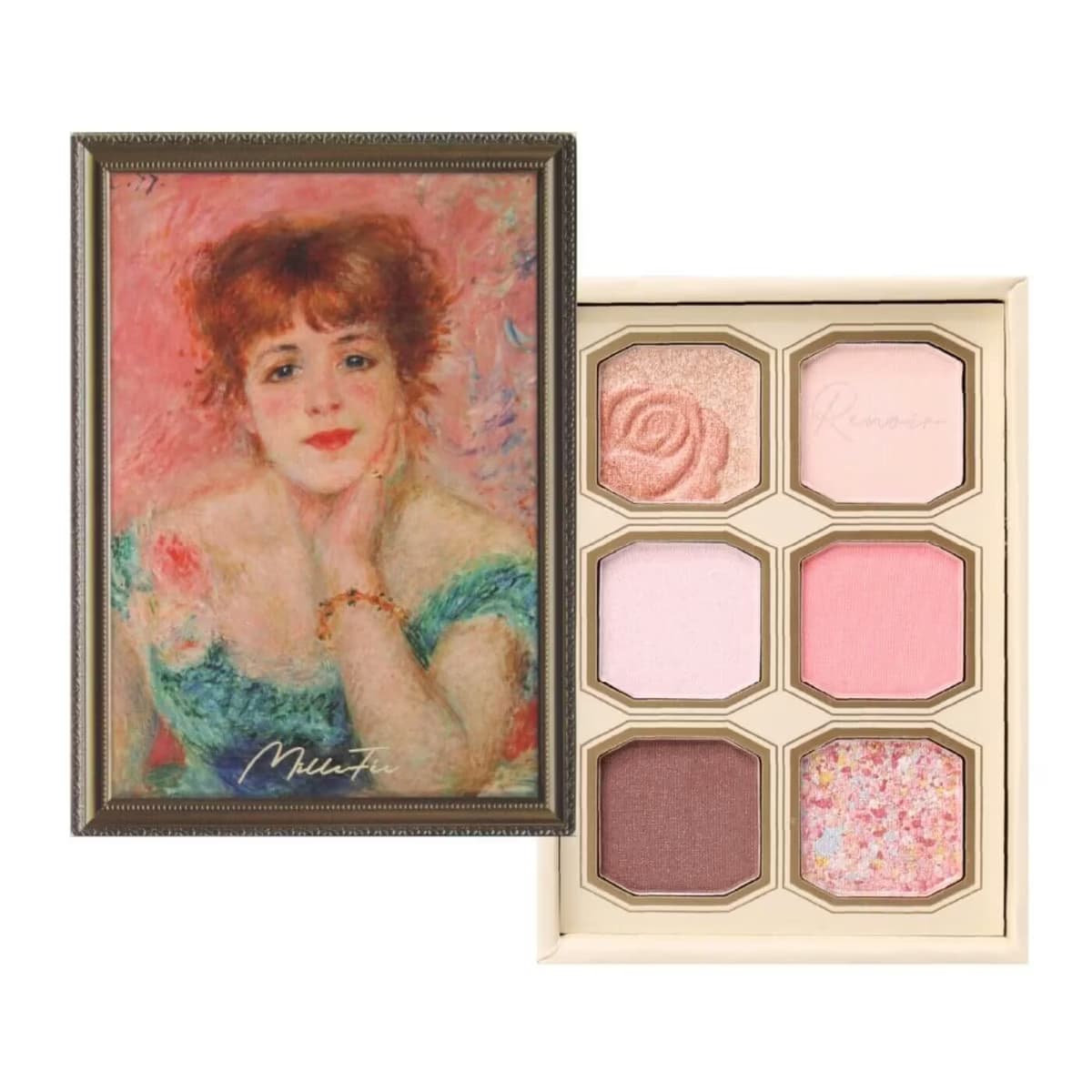 Millefee Painting Eyeshadow Palette 12 Portrait of Jean, 1 Adet