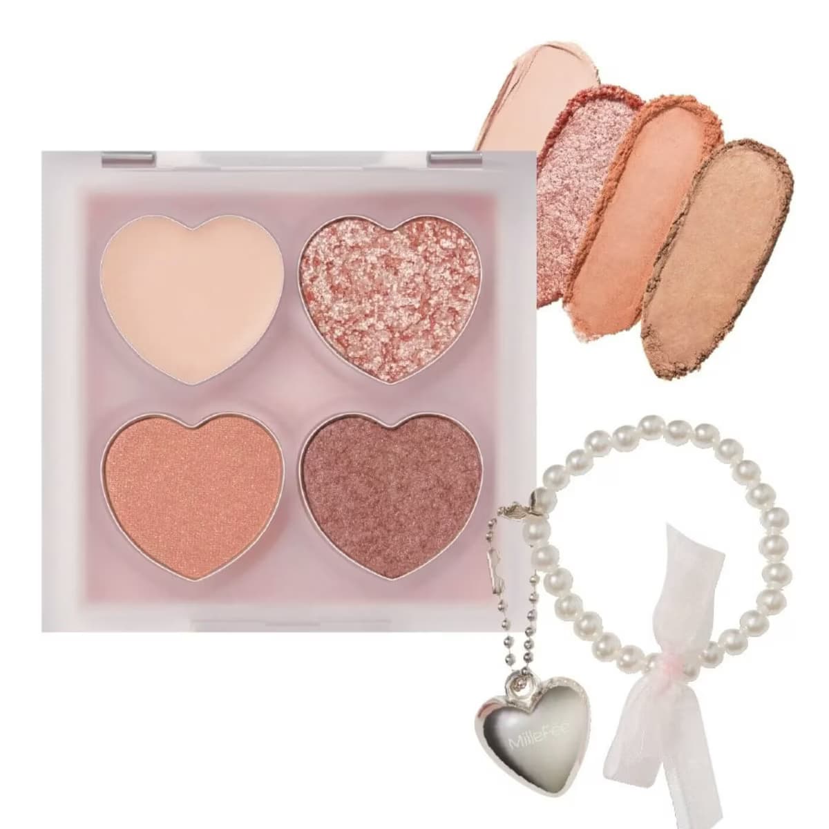 Millefee Under Eye Glam Palette 01 Sugar Beige, 1 Adet