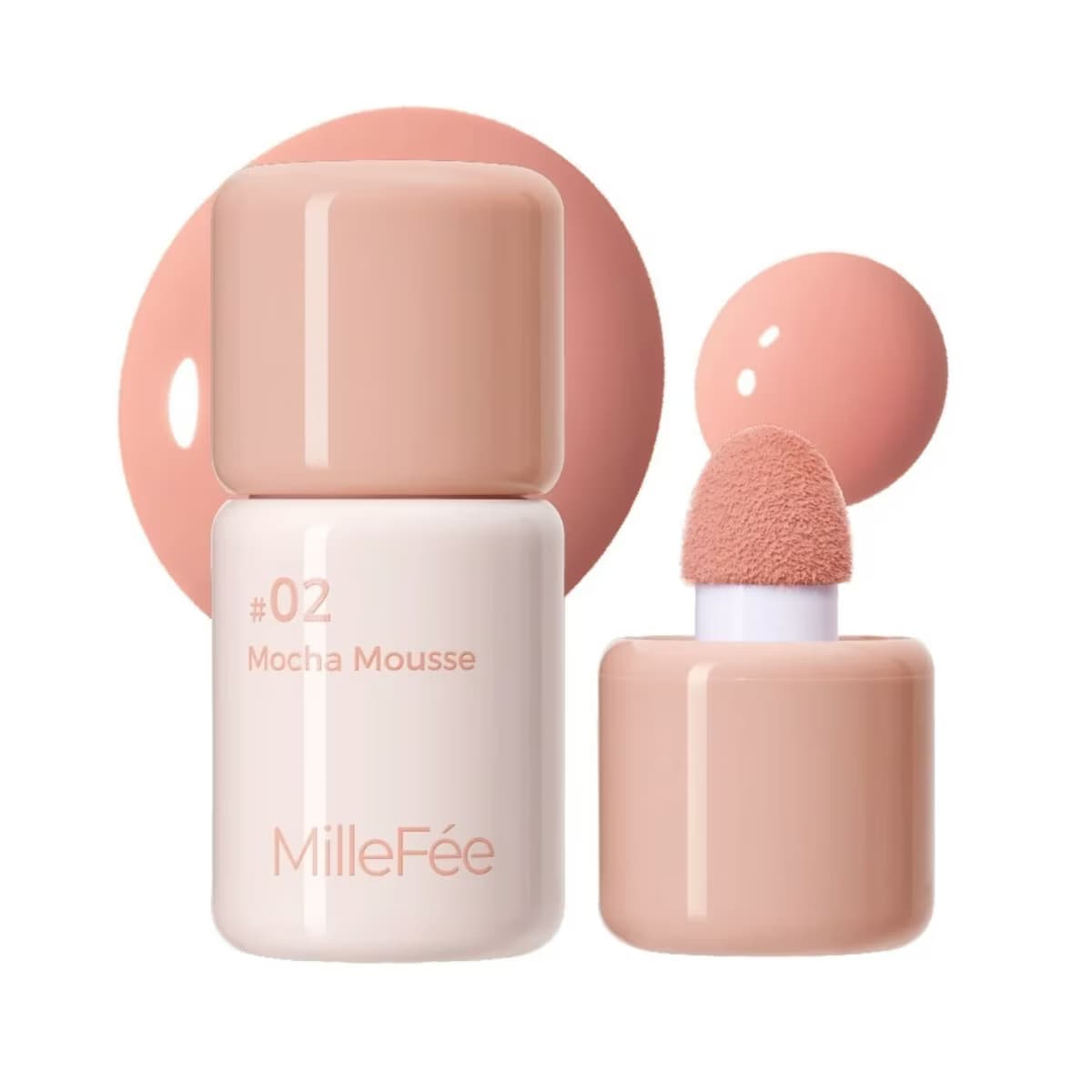 Millefee Shake Drop Blush 02 Mocha Mousse, 1 Adet