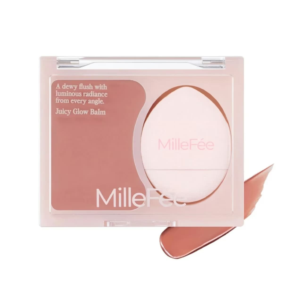 Millefee Juicy Glow Balm Blush 04 Petal Beige, 1 Adet