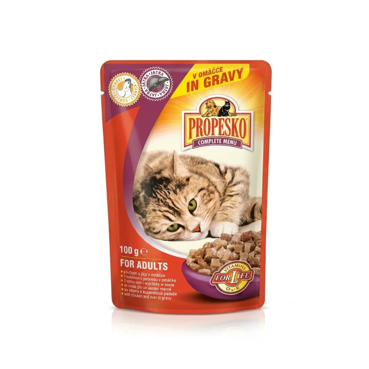 Propesko Kedi Maması Pouch Kuzu ve Tavuklu 100 gr