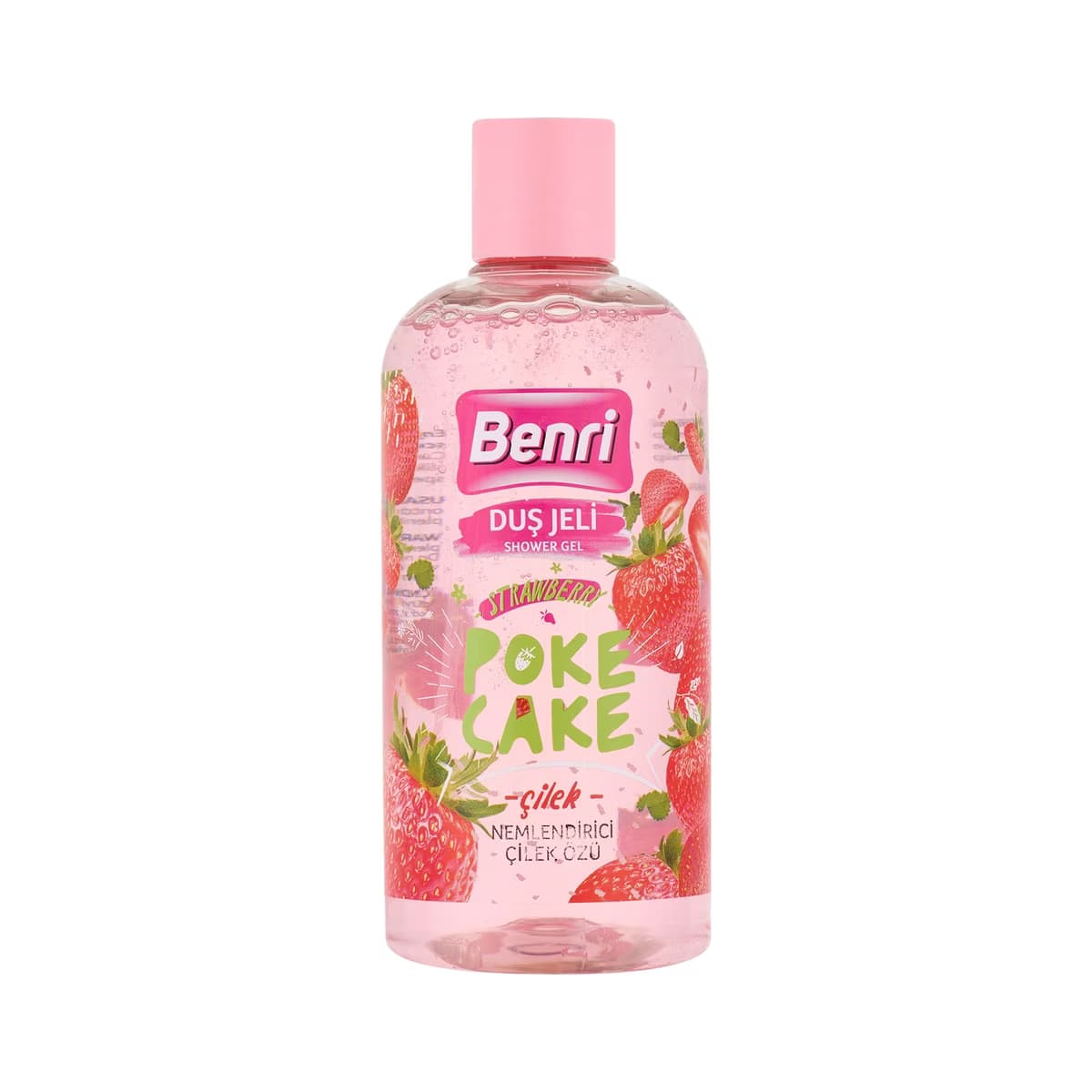 Benri Duş Jeli Çilek Poke Cake 500 ml