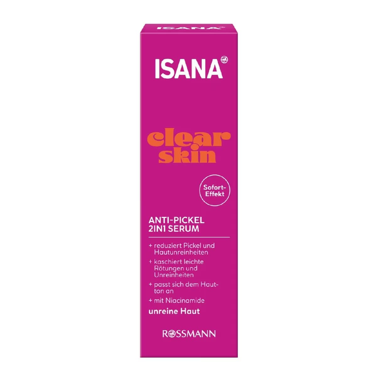 Isana Clear Skin Serum Akne Karşıtı, 30 ml